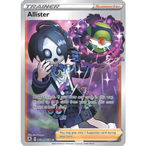 Allister (TG24/030) Ultra Rare Holofoil - Single