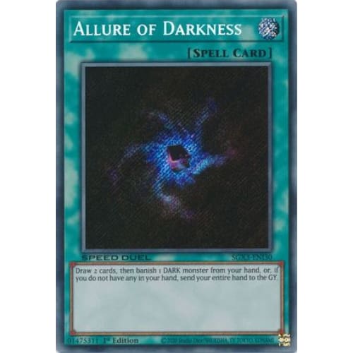 Allure of Darkness (Secret Rare) - SGX3-ENI30 Secret Rare