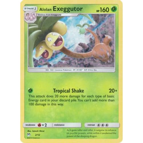 Alolan Exeggutor (002/012) Promo Holofoil - Single