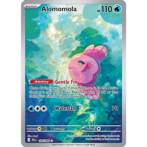 Alomomola - 108/086 (108) Illustration Rare Holofoil