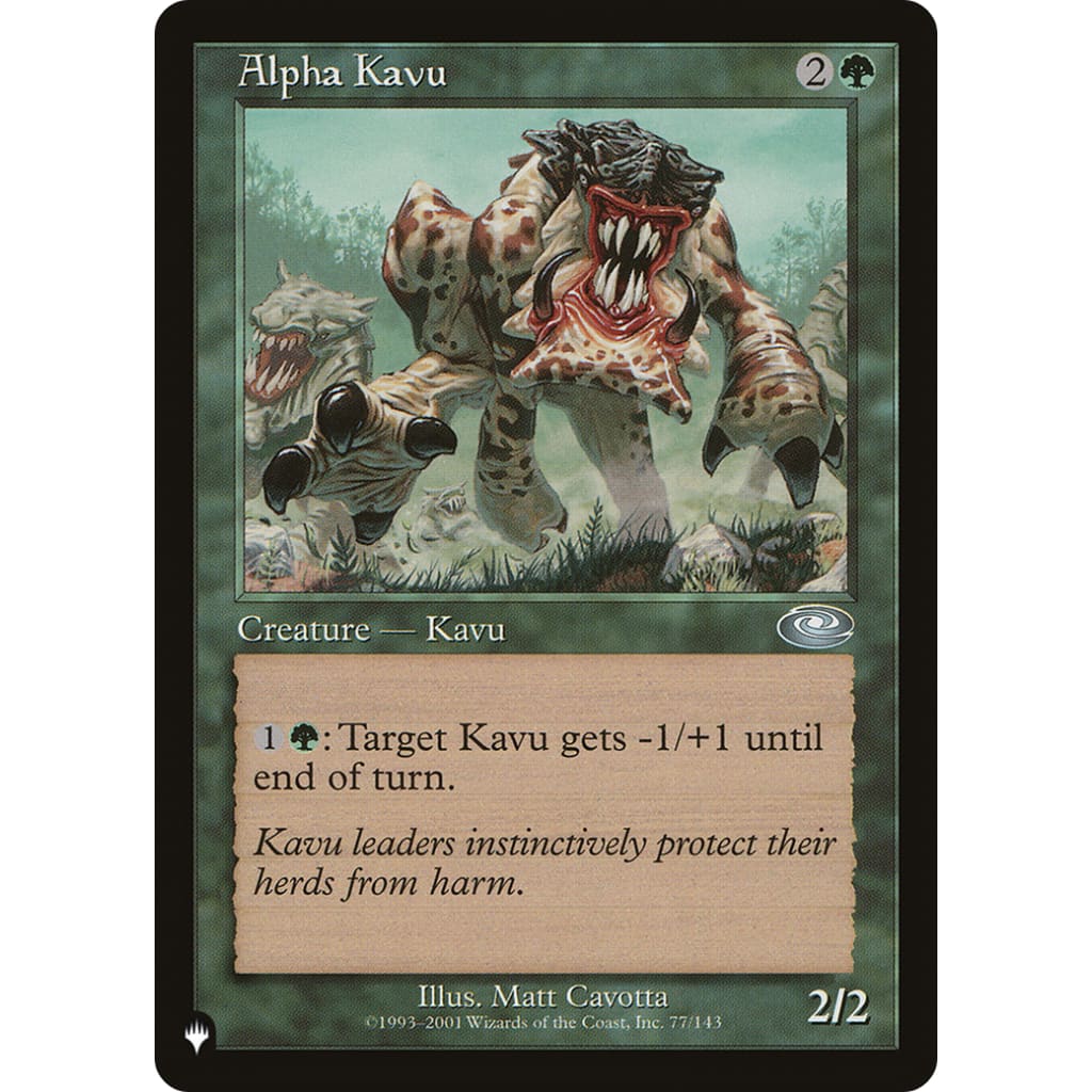 Alpha Kavu (PLST-PLS-77) - Single