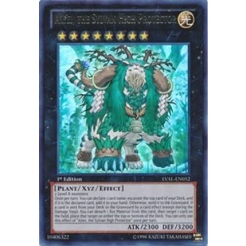 Alsei the Sylvan High Protector (LVAL-EN052) Ultra Rare