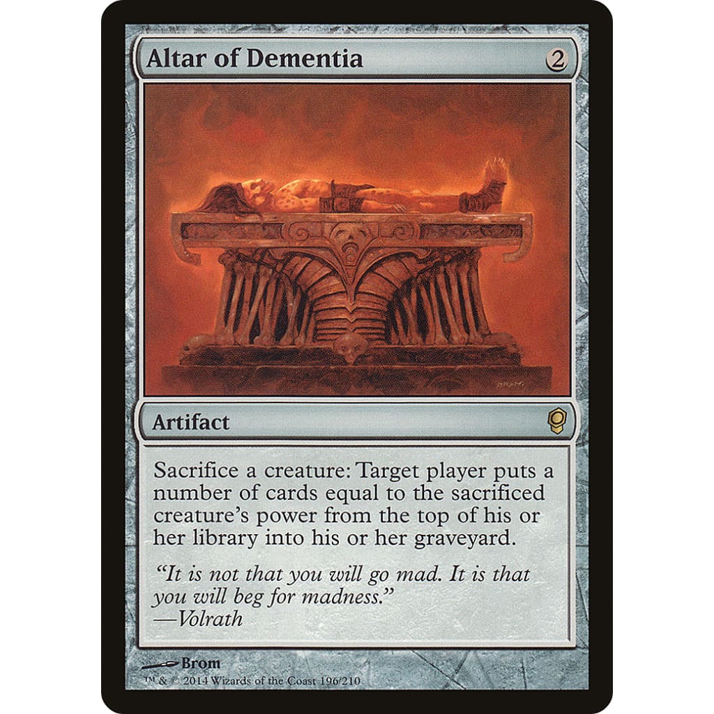 Altar of Dementia (CNS-196) Foil - Single