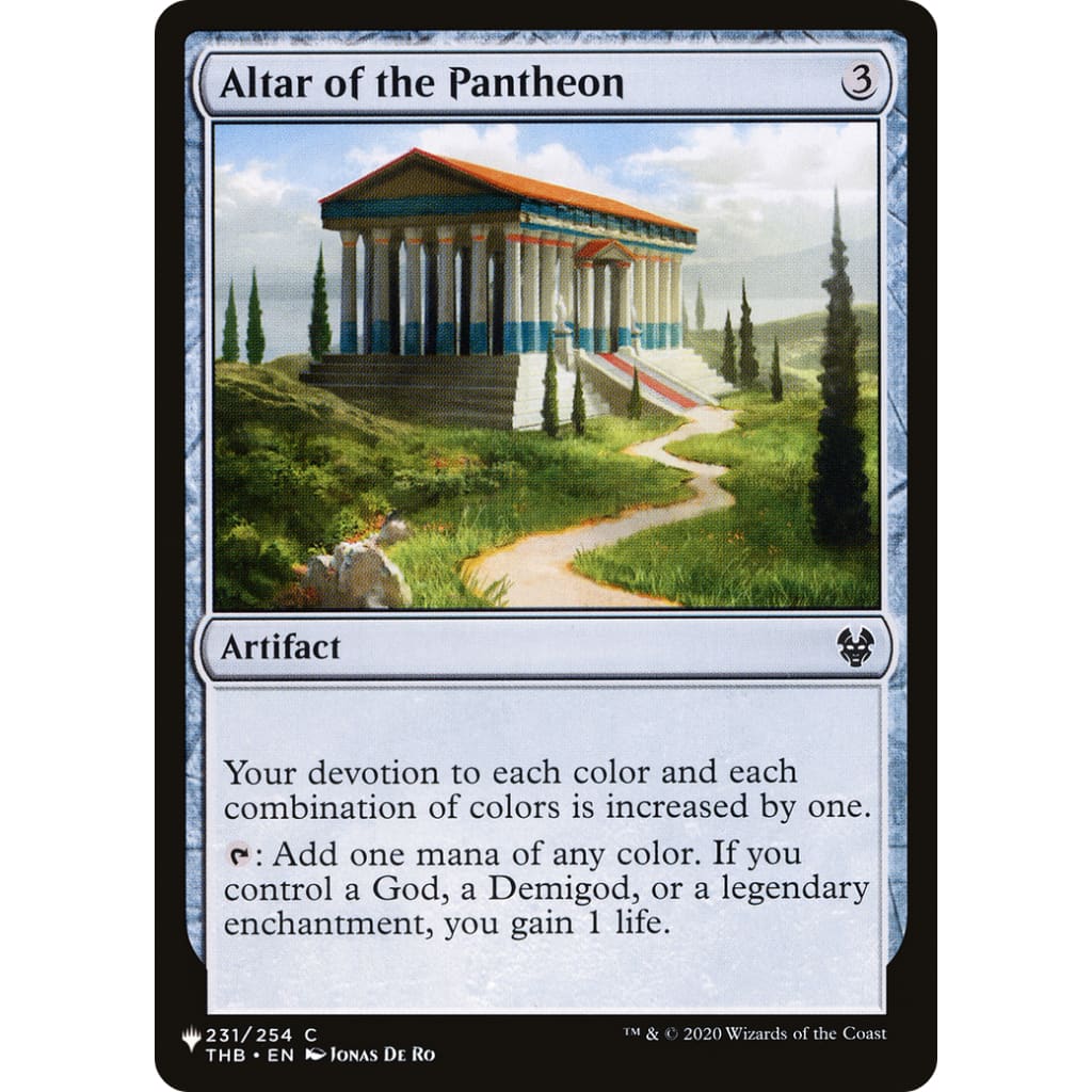 Altar of the Pantheon (PLST-THB-231) - Single