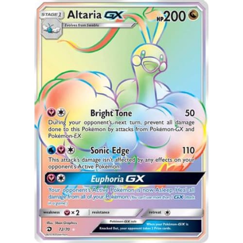 Altaria-GX (072/070) Holo Rare Holofoil - Single