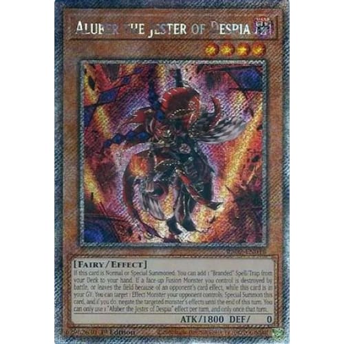 Aluber the Jester of Despia (Platinum Secret Rare)