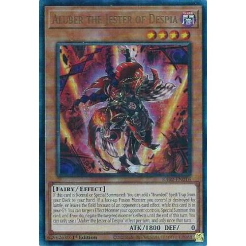 Aluber the Jester of Despia (PUR) - RA02-EN016 Prismatic