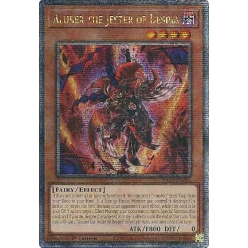 Aluber the Jester of Despia (Quarter Century Secret Rare)