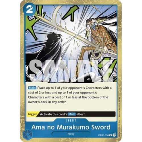 Ama no Murakumo Sword (Jolly Roger Foil) OP06-056 UC