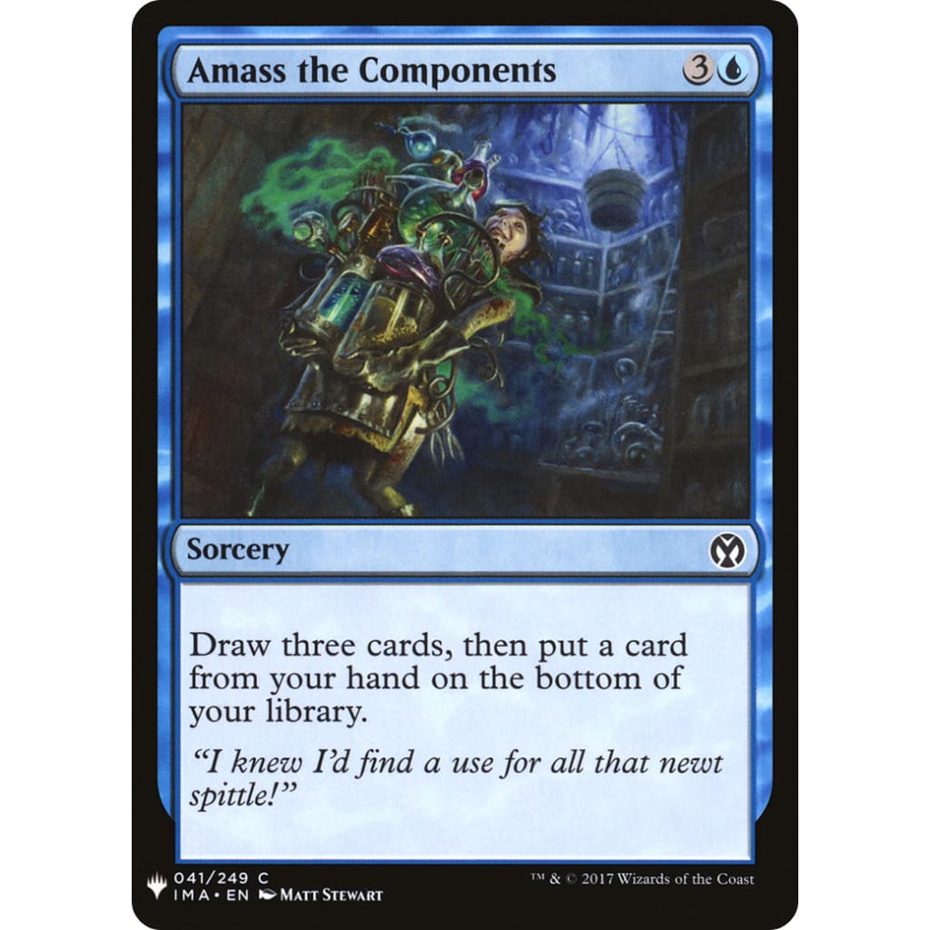 Amass the Components (PLST-IMA-41) - Single