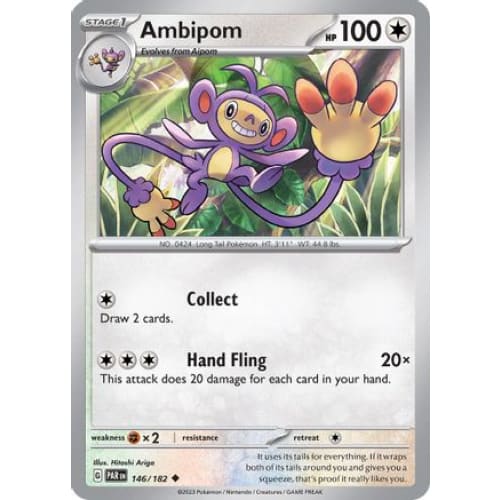 Ambipom (146) Uncommon Reverse Holofoil - Single