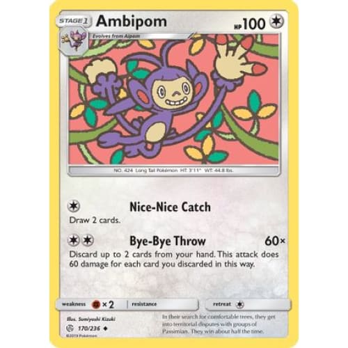 Ambipom (170/236) Uncommon - Single