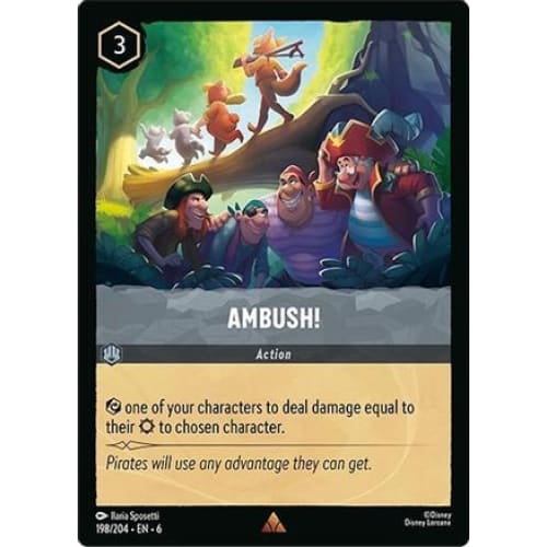 Ambush! (198/204) - Azurite Sea - Single