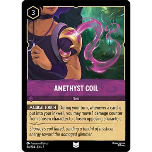 Amethyst Coil (84/204) - Archazias Island - Single