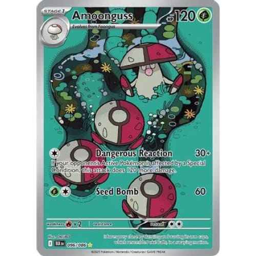 Amoonguss - 096/086 (96) Illustration Rare Holofoil - Single