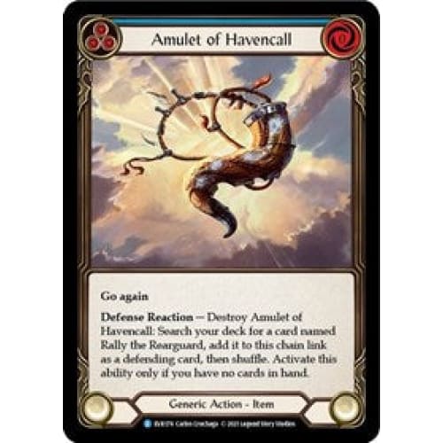 Amulet of Havencall (EVERFEST) 1st Edition Cold Foil