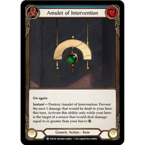 Amulet of Intervention (EVERFEST) 1st Edition Cold Foil
