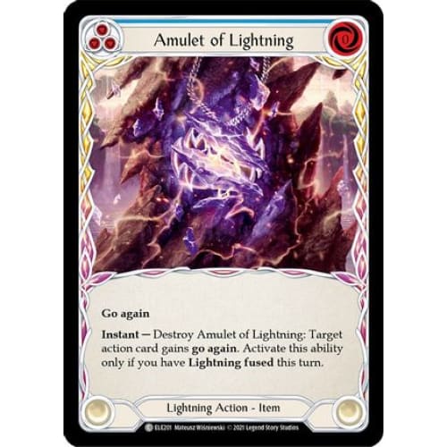 Amulet of Lightning (TALES OF ARIA) 1st Edition - Single