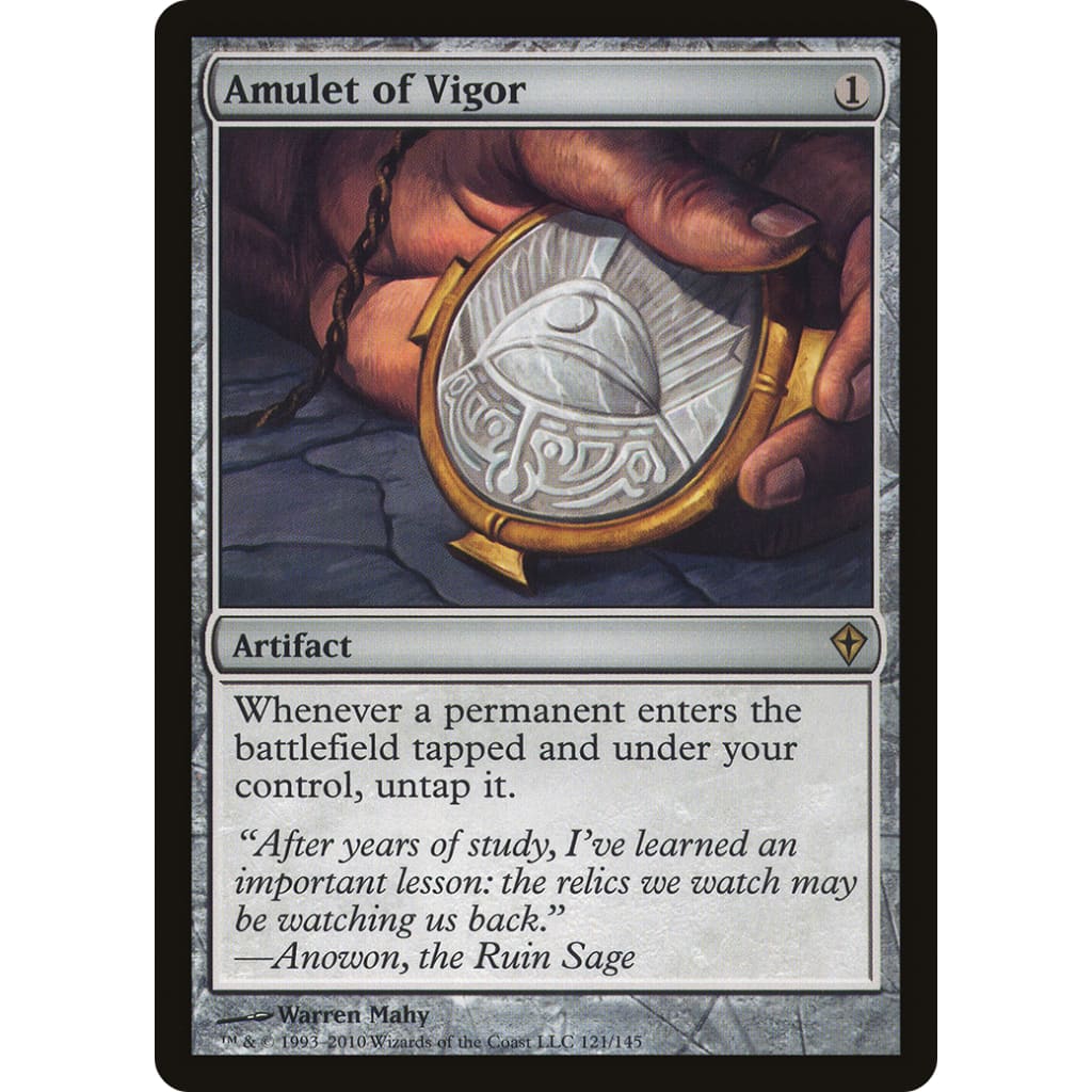 Amulet of Vigor (WWK-121) Foil - Single