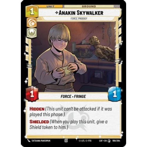 Anakin Skywalker - Force Prodigy (190/264) - Single