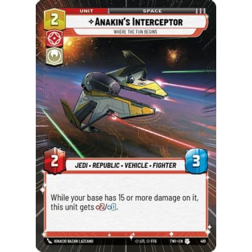 Anakin’s Interceptor - Where the Fun Begins (Hyperspace)