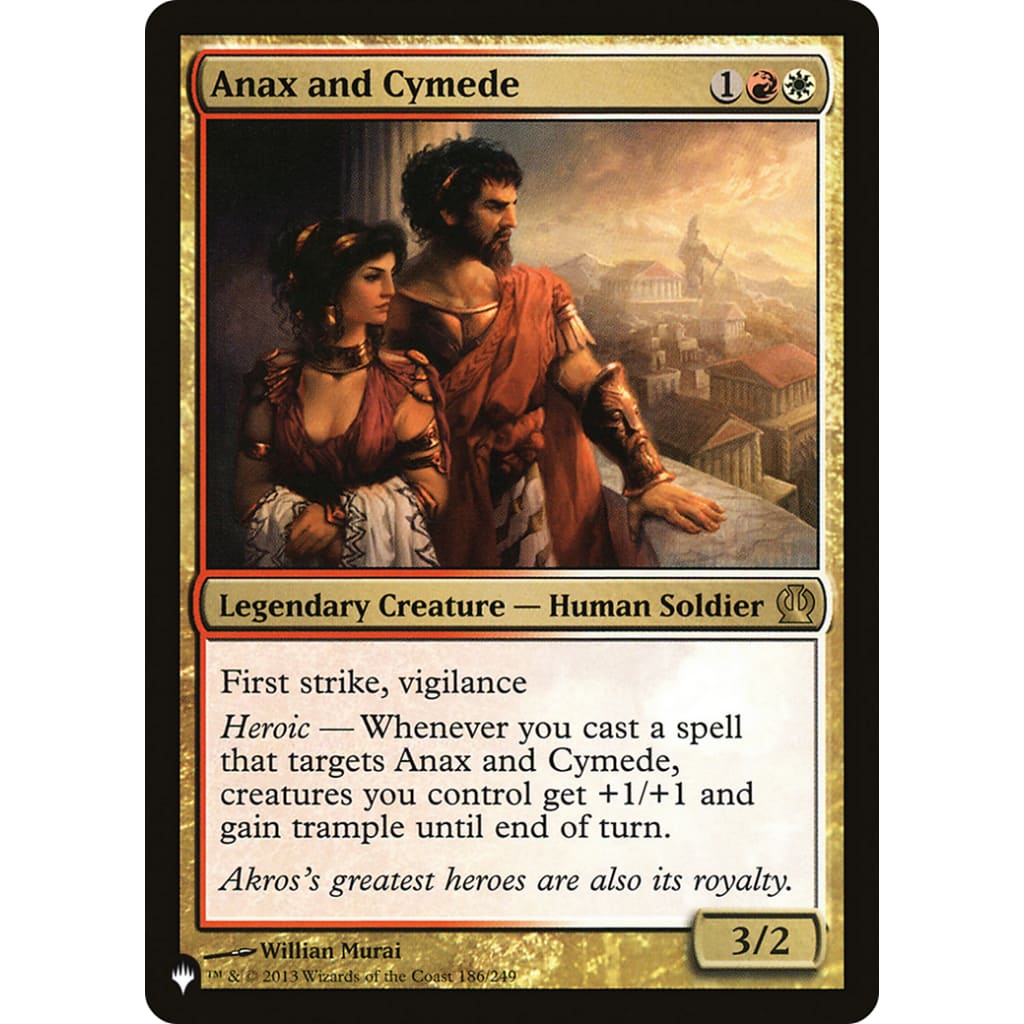 Anax and Cymede (PLST-THS-186) - Single