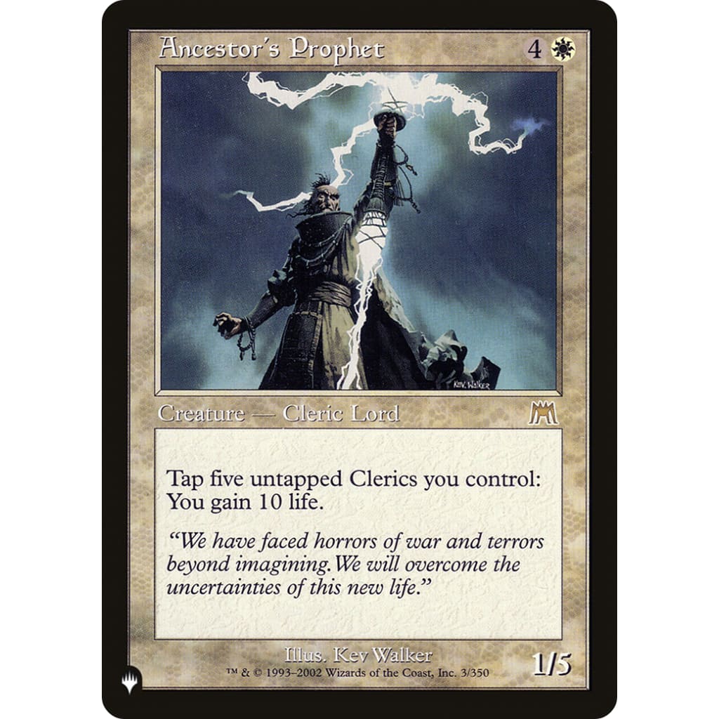 Ancestor’s Prophet (PLST-ONS-3) - Single