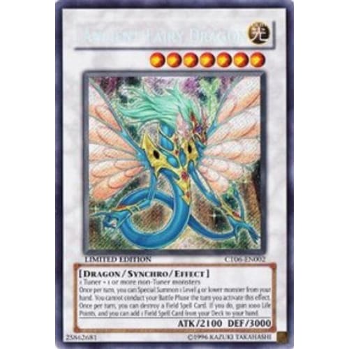 Ancient Fairy Dragon (CT06-EN002) Secret Rare Limited