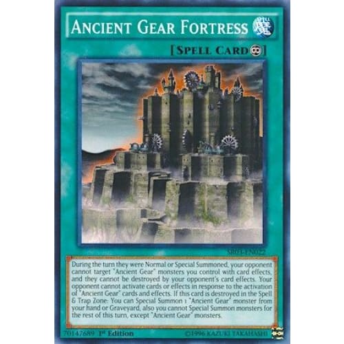 Ancient Gear Fortress (SR03-EN022) Common / Short Print
