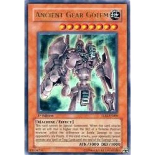 Ancient Gear Golem (TLM-EN006) Ultra Rare 1st Edition