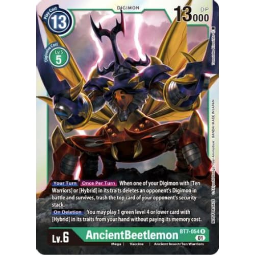 AncientBeetlemon (Event Pack 3) (BT7-054 R) Promo Foil