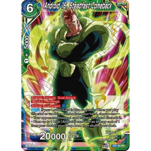 Android 16 Steadfast Comeback (Battle Evolution Booster)