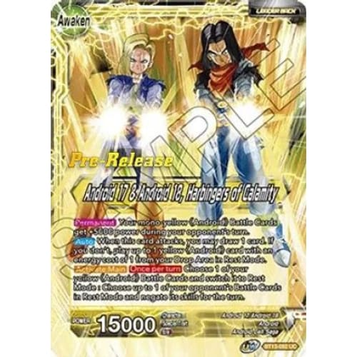 Android 17 & 18 // Harbingers of Calamity (Supreme Rivalry
