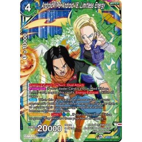 Android 17 & Android-18 Limitless Energy (Ultimate Squad)
