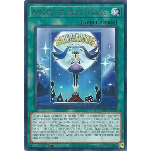 Angel of Blue Tears - MAZE-EN029 Rare 1st Edition - Single