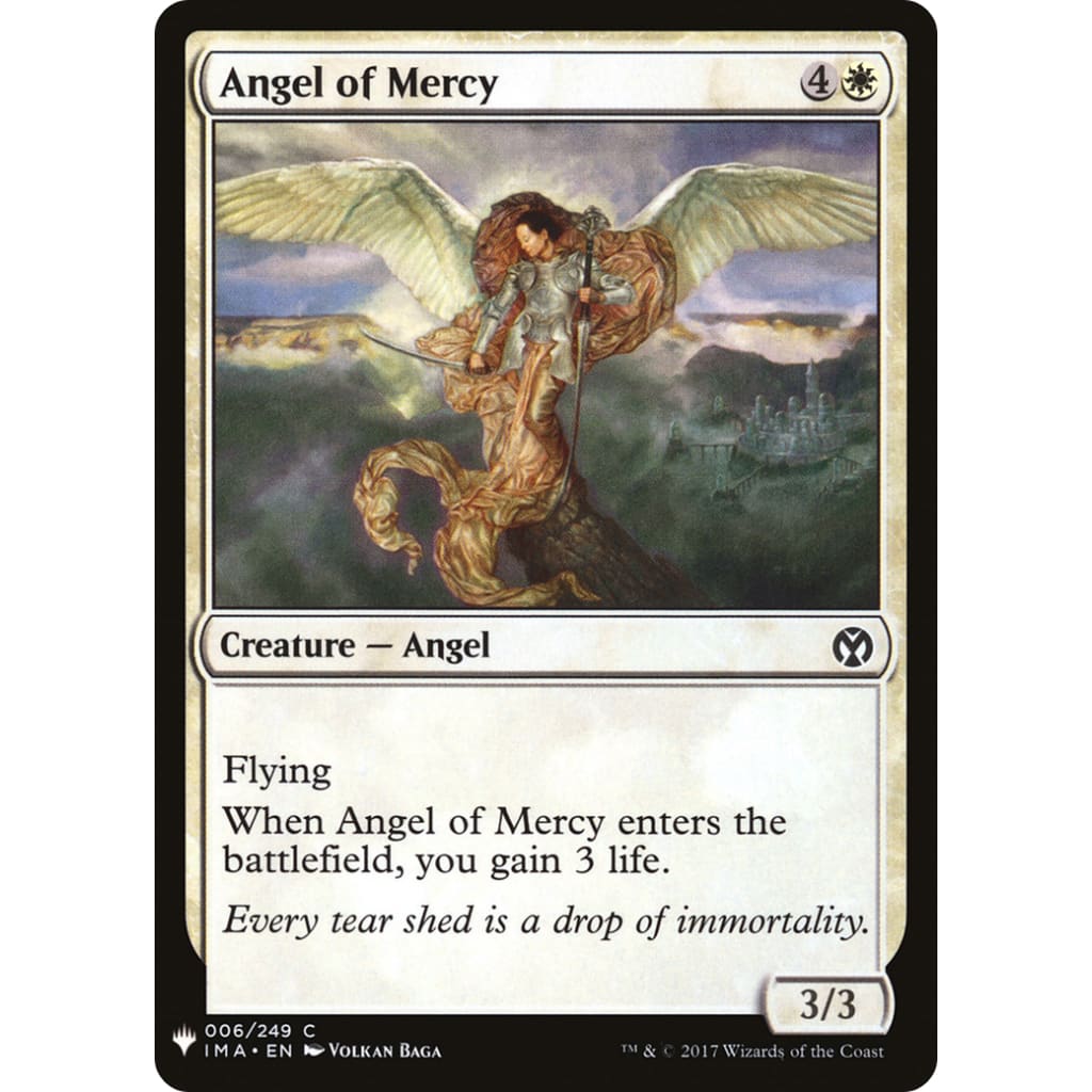 Angel of Mercy (PLST-IMA-6) - Single