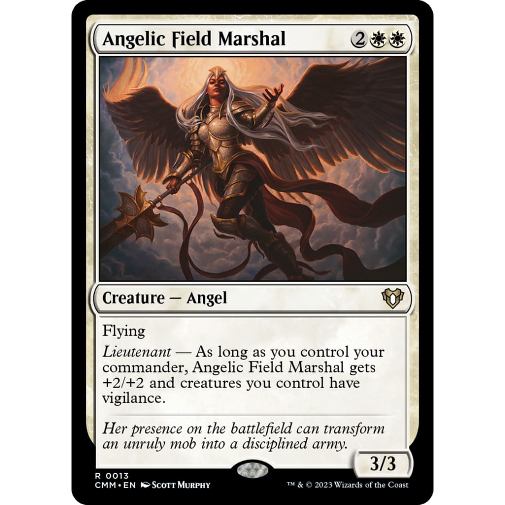 Angelic Field Marshal (CMM-013) Foil - Single