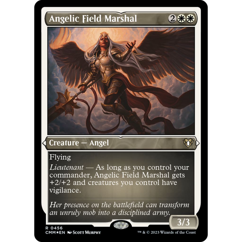 Angelic Field Marshal (CMM-456) Etched Foil - Single