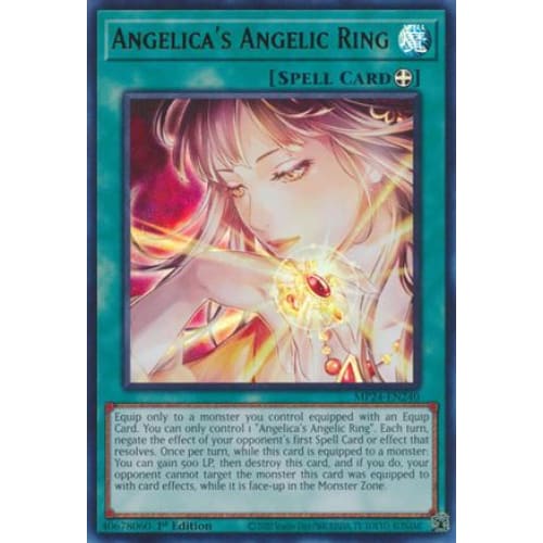 Angelica’s Angelic Ring - MP24-EN240 Ultra Rare 1st Edition