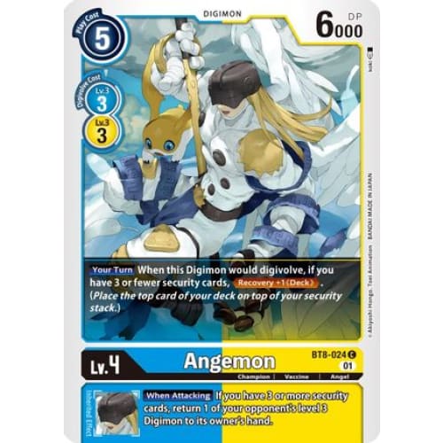 Angemon - BT8-024 - Common - Single