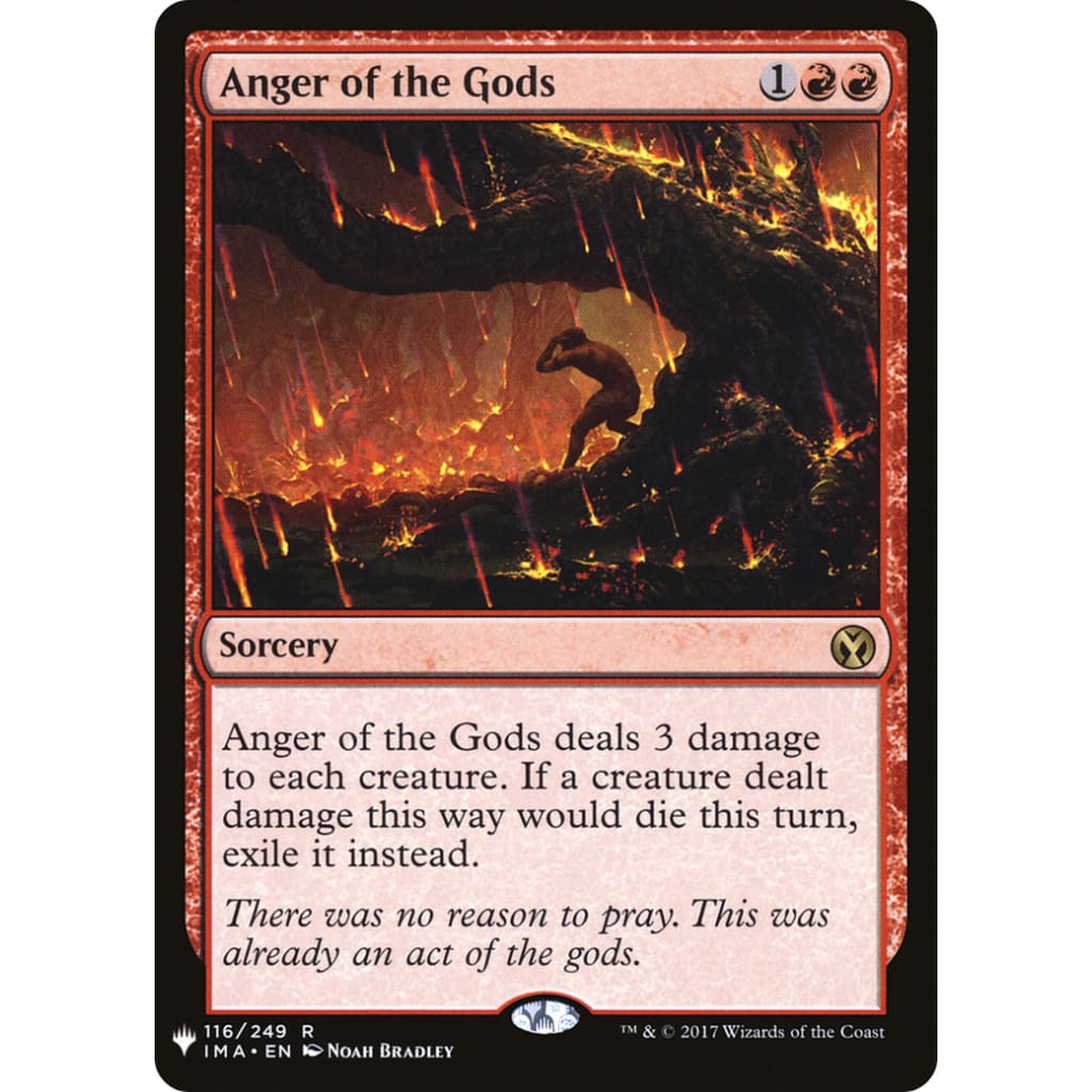 Anger of the Gods (PLST-IMA-116) - Single