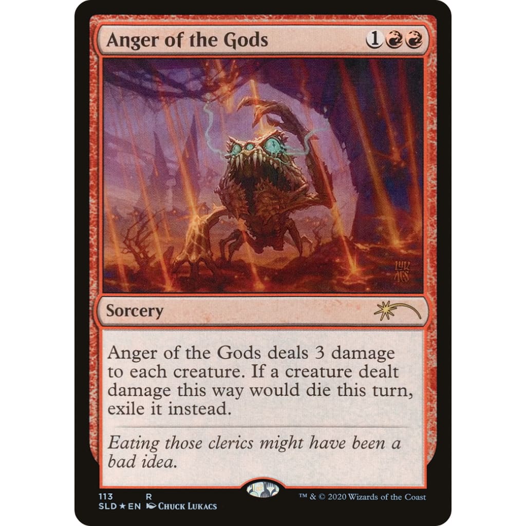 Anger of the Gods (SLD-113) Foil - Single