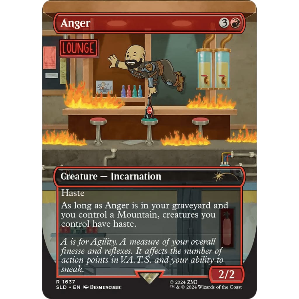 Anger (SLD-1637) (Borderless) - Single