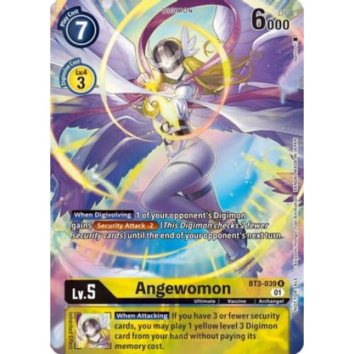 Angewomon (1-Year Anniversary Box Topper) (BT3-039 R) Rare