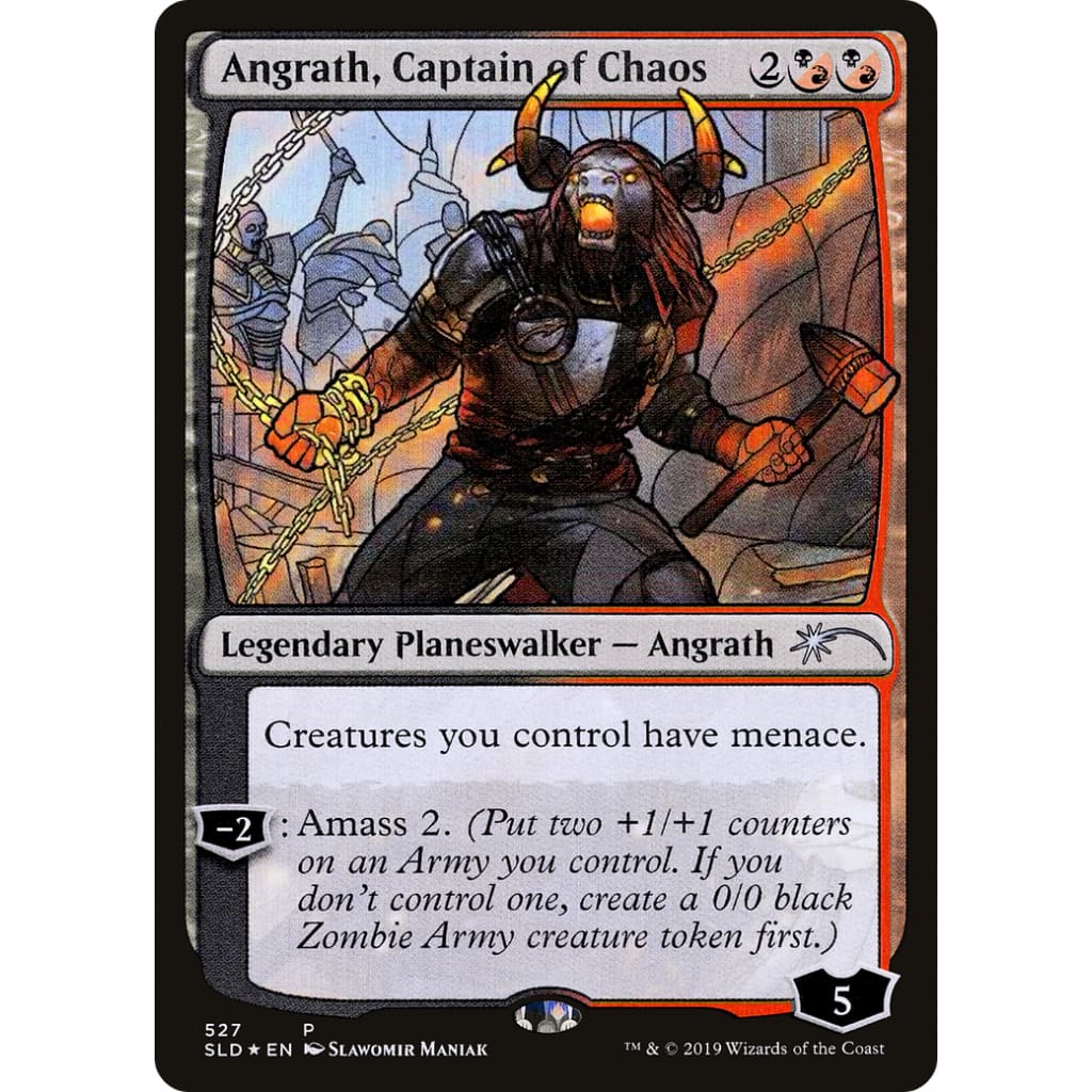 Angrath Captain of Chaos (SLD-527) Foil - Single