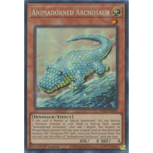 Animadorned Archosaur (CR) - WISU-EN050 Collector’s Rare