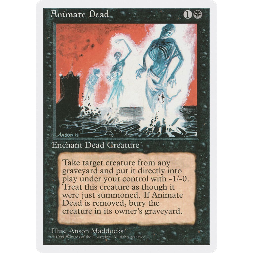 Animate Dead (4ED-118) - Single