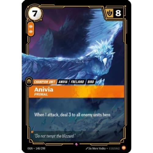 Anivia - Primal (148/298) - Origins Foil - Single