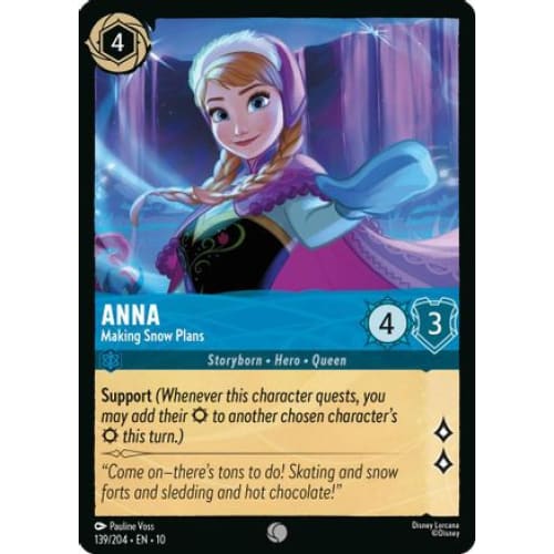 Anna - Making Snow Plans (139/204) - Whispers in the Well