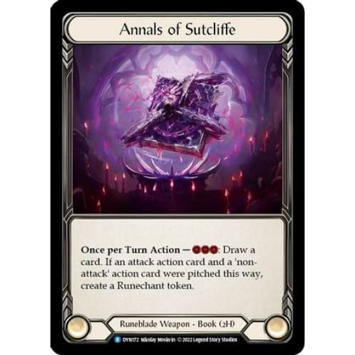 Annals of Sutcliffe (DYNASTY) Rainbow Foil - Single